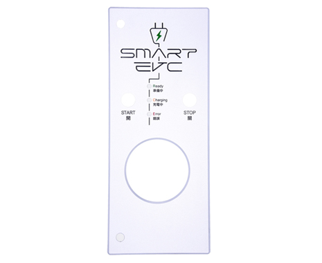 奔驰SMART汽车充电桩铝合金面板